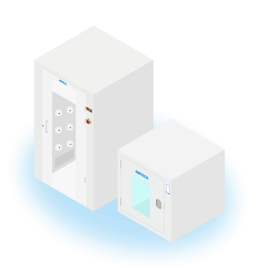 Cleanroom Air Shower and Pass Box