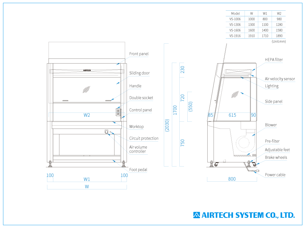 proimages/drawing/Clean_bench Biosafety_cabinet Isolator/VS-(Vertical-laminar-flow-clean-bench)-drawing_1024x768px_en.png